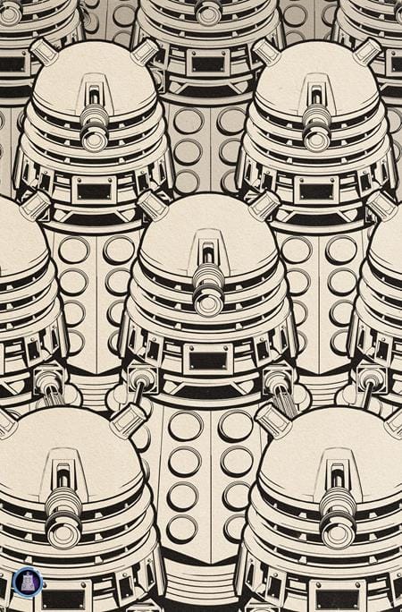 DOCTOR WHO CIRCUIT BREAKER #1 (OF 2) CVR E FLOPS TAKEOVER COLOR YOUR OWN CARDSTOCK VAR