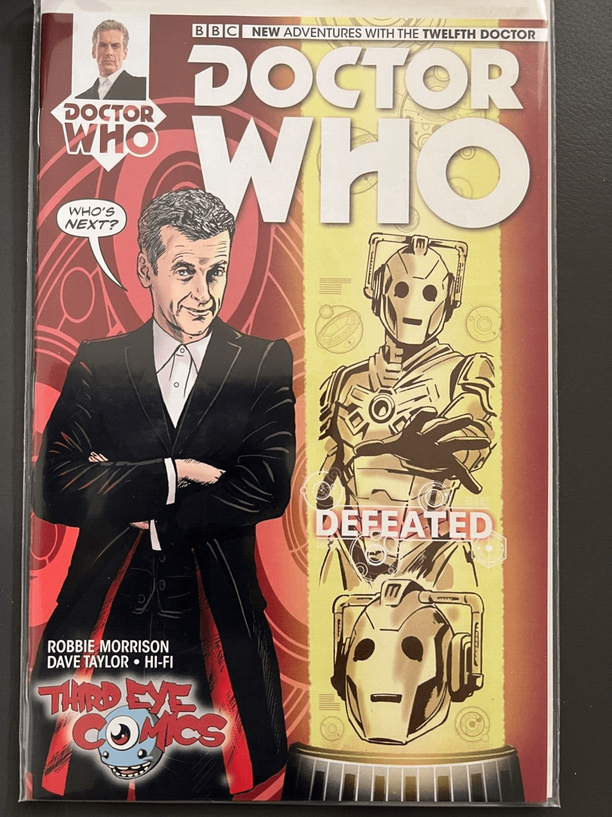 Titan Comics Comic Books DOCTOR WHO: THE TWELFTH DOCTOR #1 (THIRD EYE COMICS VARIANT) 07447062553701281