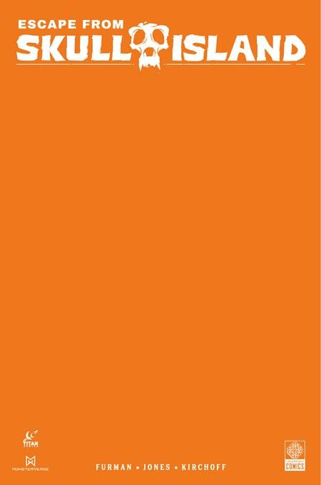 Titan Comics Comic Books ESCAPE FROM SKULL ISLAND #1 (OF 4) CVR E BLANK SKETCH VAR 65946019531500151 1125TN0899