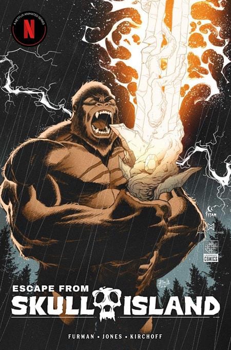 Titan Comics Comic Books ESCAPE FROM SKULL ISLAND #4 (OF 4) CVR A RODRIGO ROCHA 65946019531500411 0226TN1084
