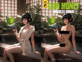 Titan Comics Comic Books GUN HONEY DOUBLES DOWN #4 (OF 4) CVR E RARE TEMPTER WRAPAROUND NUDE CLOTHED BAGGED VAR (MR) (Release Date: 09/23/2026) 65946031923004051 0726TN1285