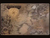 Titan Comics Comic Books HAWKMOON THE MAD GOD #1 (OF 2) CVR D MAP WRAPAROUND CARDSTOCK VAR (MR) (Release Date: 10/07/2026) 65946046187800141 0826TN1276