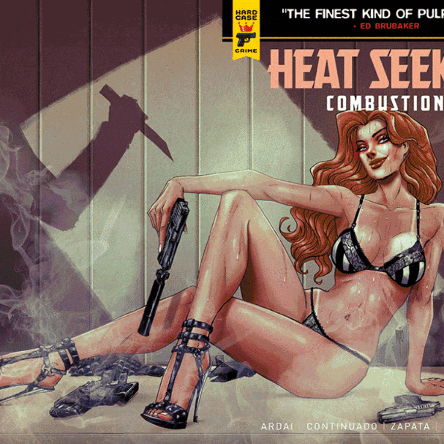 TITAN COMICS Comic Books HEAT SEEKER COMBUSTION GUN HONEY SERIES #1 CVR J FOC BLIND 65946014833500101