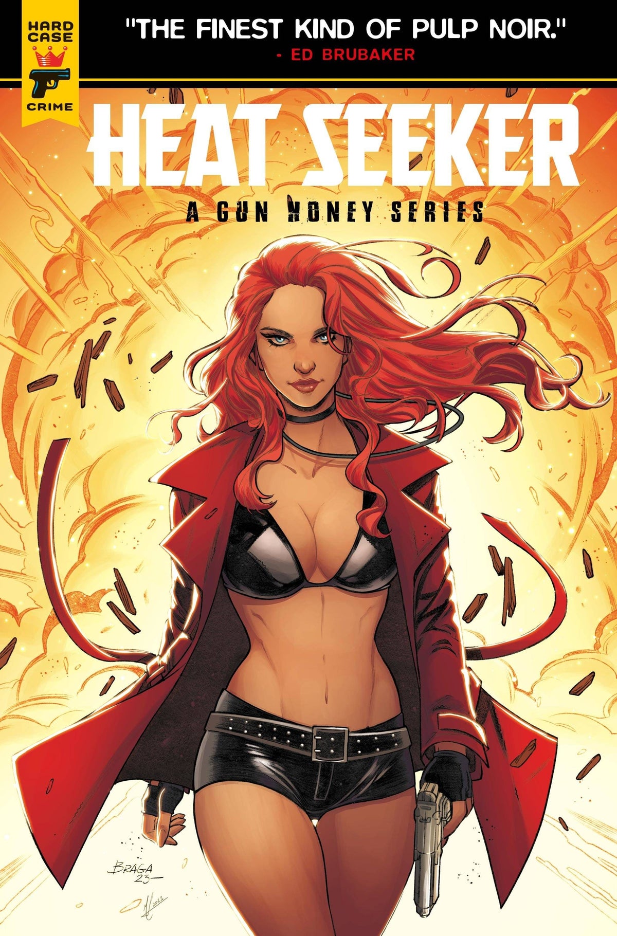 Titan Comics Comic Books HEAT SEEKER GUN HONEY SERIES #4 (OF 4) CVR B BRAGA (MR) 79361173657300421 JUL230942