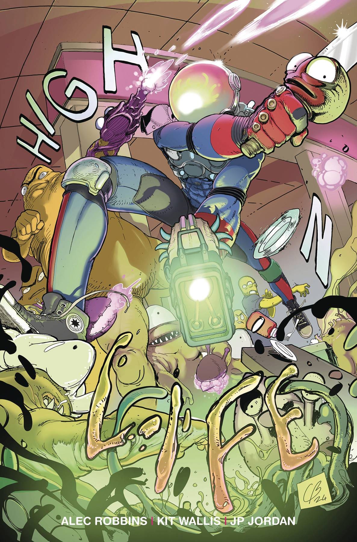 Titan Comics Comic Books HIGH ON LIFE #3 (OF 4) CVR B BINT (MR) 79361173676400321 JUN240435