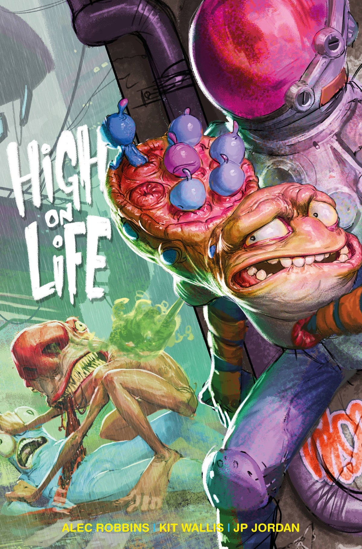 Titan Comics Comic Books HIGH ON LIFE #3 (OF 4) CVR C MONAGHAN (MR) 79361173676400331 JUN240436