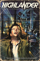 Titan Comics Comic Books HIGHLANDER THE ORIGINAL SCREENPLAY #1 (OF 4) CVR L ORIGINAL POSTER BRIAN BYSOUTH FOIL VAR  (Release Date: 12/02/2026) 65946007369901121 1026TN1142
