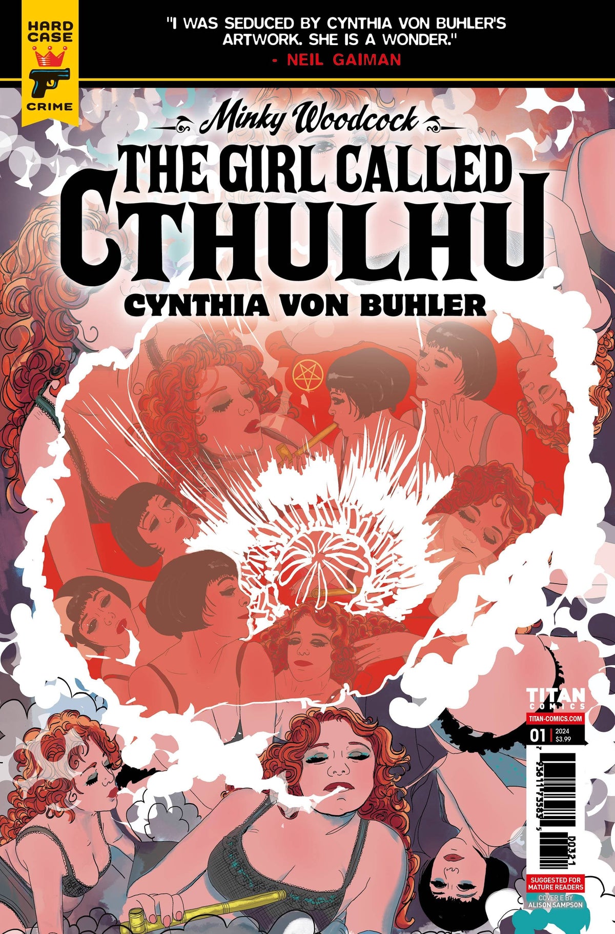 Titan Comics Comic Books MINKY WOODCOCK GIRL CALLED CTHULHU #1 (OF 4) CVR E SAMPSON ( 79361173681800151 AUG240365