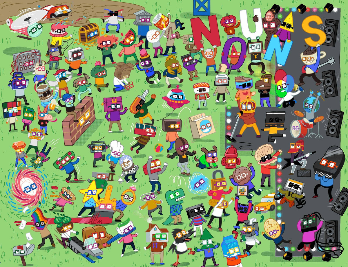 Titan Comics Comic Books NOUNS NOUNTOWN #6 (OF 6) CVR A SCHLITZ 79361173636800611 JUL230947