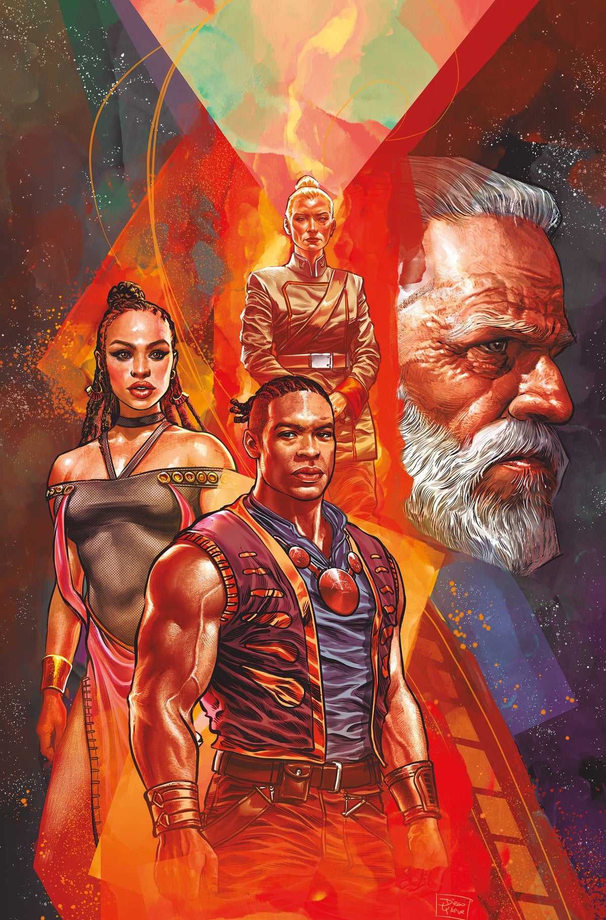 TITAN COMICS Comic Books REBEL MOON HOUSE BLOOD AXE #3 (OF 4) FOC YAPUR VIRGIN (MR) 79361173662700341 JAN247081