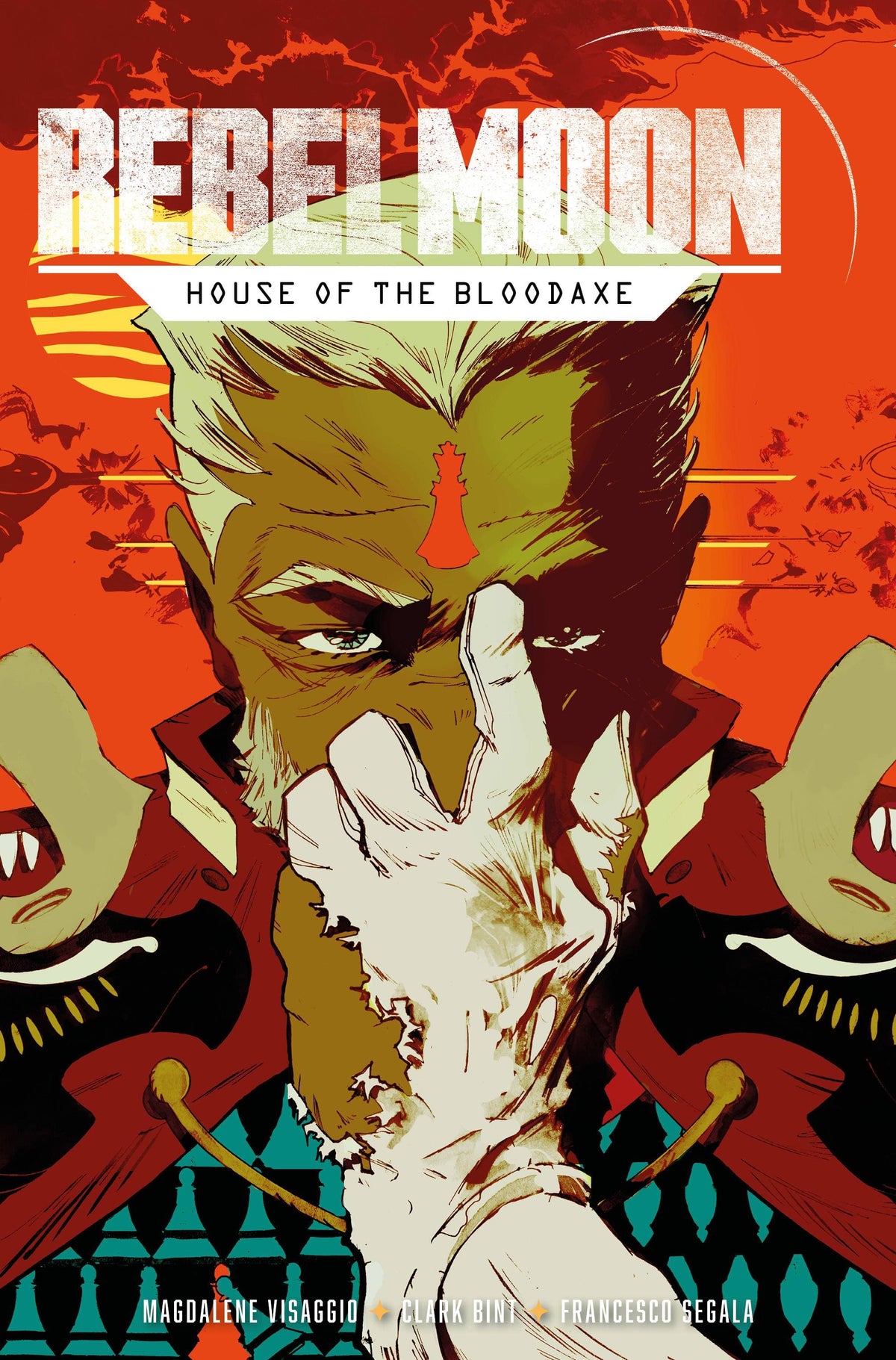 TITAN COMICS Comic Books REBEL MOON HOUSE BLOOD AXE #4 (OF 4) CVR B MATHURIN (MR) 79361173662700421 FEB240524