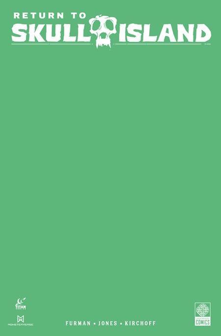 Titan Comics Comic Books RETURN TO SKULL ISLAND #1 (OF 4) CVR F COLOR BLANK SKETCH VAR 65946028605100161 0425TN726