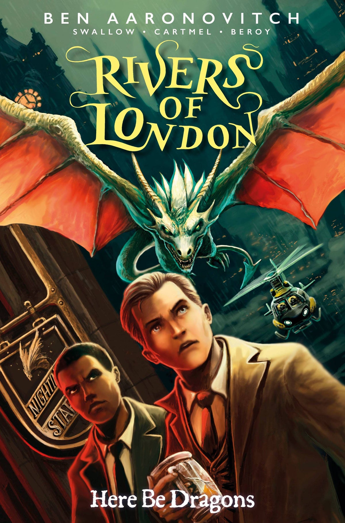 TITAN COMICS Comic Books RIVERS OF LONDON HERE BE DRAGONS #2 (OF 4) CVR B CLAREY 79361173664100221 JUN231233