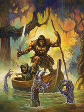 Titan Comics Comic Books SAVAGE SWORD OF CONAN #13 CVR D ALEX HORLEY VIRGIN VAR (MR) 79361173690001341 0126TN1004