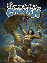 Titan Comics Comic Books SAVAGE SWORD OF CONAN #15 CVR C ALEX HORLEY FOIL VAR (MR) 79361173690001531 0526TN1265