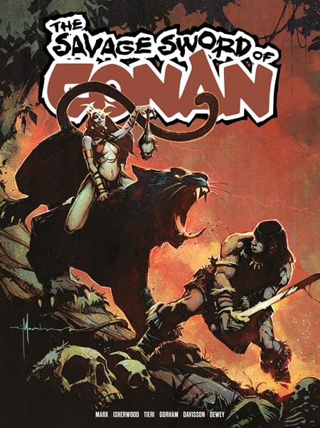 SAVAGE SWORD OF CONAN #17 CVR B NICK MARINKOVICH VAR (MR) (Release Date: 11/11/2026)