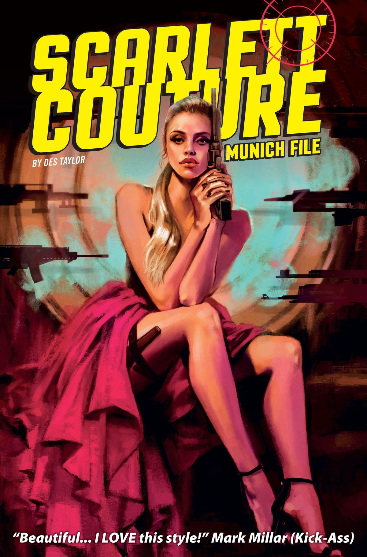 Titan Comics Comic Books SCARLETT COUTURE MUNICH FILE #4 (OF 5) CVR A CARANFA (MR) 79361173669600411 SEP230981