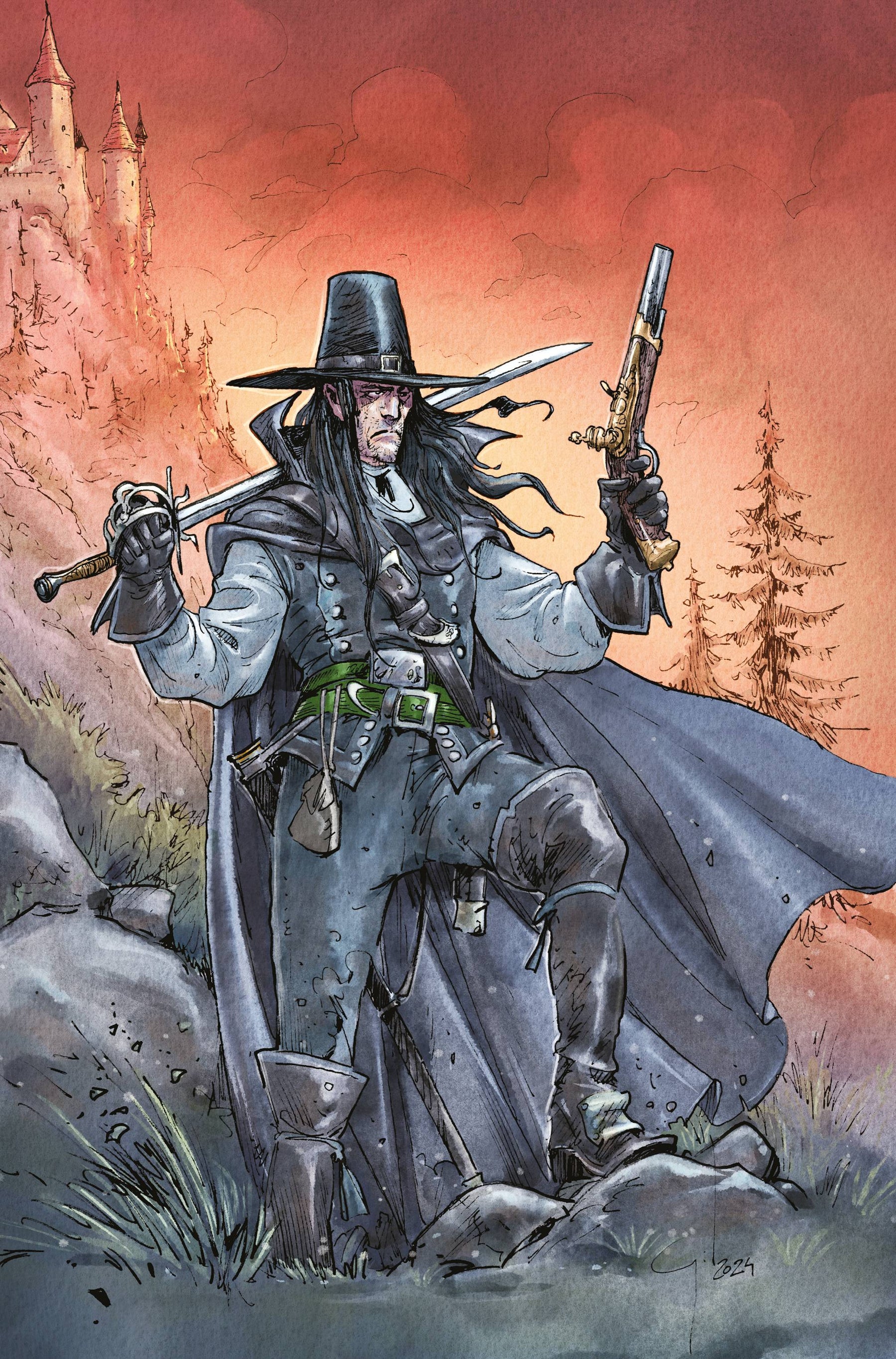 SOLOMON KANE SERPENT RING #2 CVR E FOC GIL VIRGIN (MR)