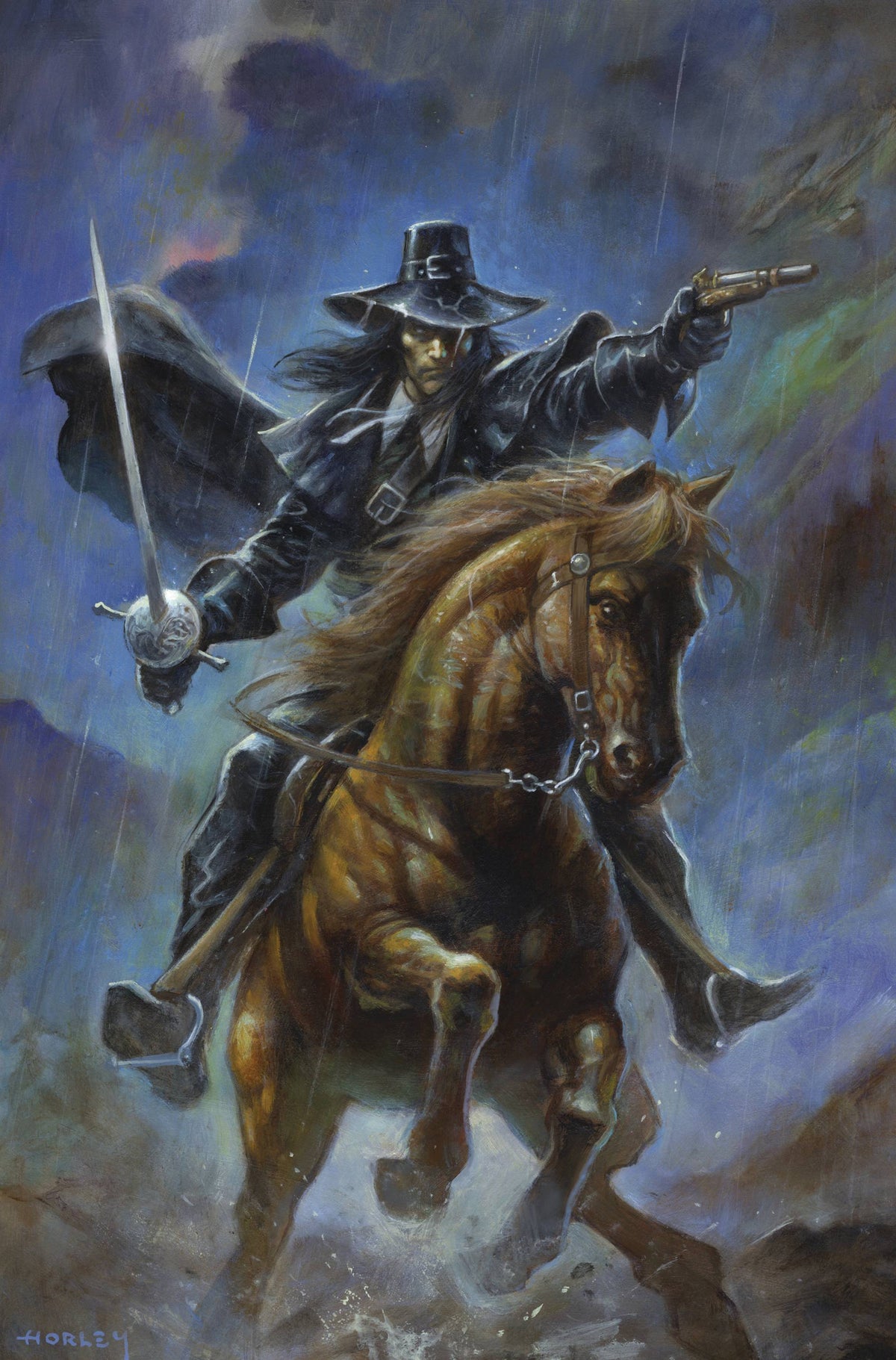 Titan Comics Comic Books SOLOMON KANE SERPENT RING #3 CVR D FOC HORLEY VIRGIN (MR) 65946003472000341 STL375629