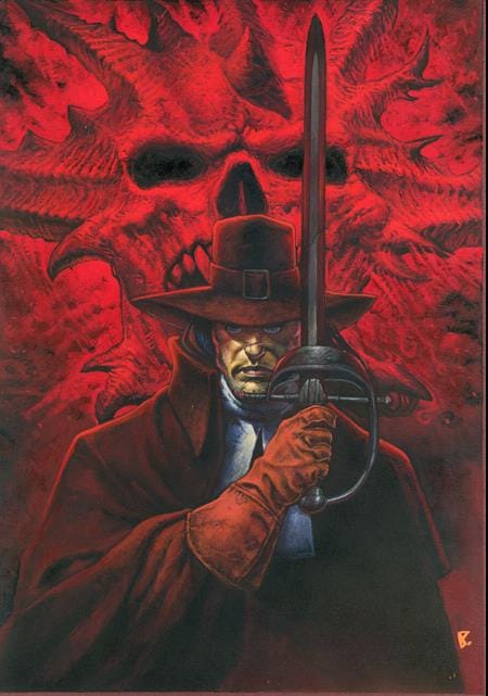 Titan Comics Comic Books SOLOMON KANE THE LION ERRANT #3 (OF 4) CVR E PAOLO PARENTE VIRGIN CARDSTOCK VAR (MR) (Release Date: 09/23/2026) 65946028380700351 0726TN1263