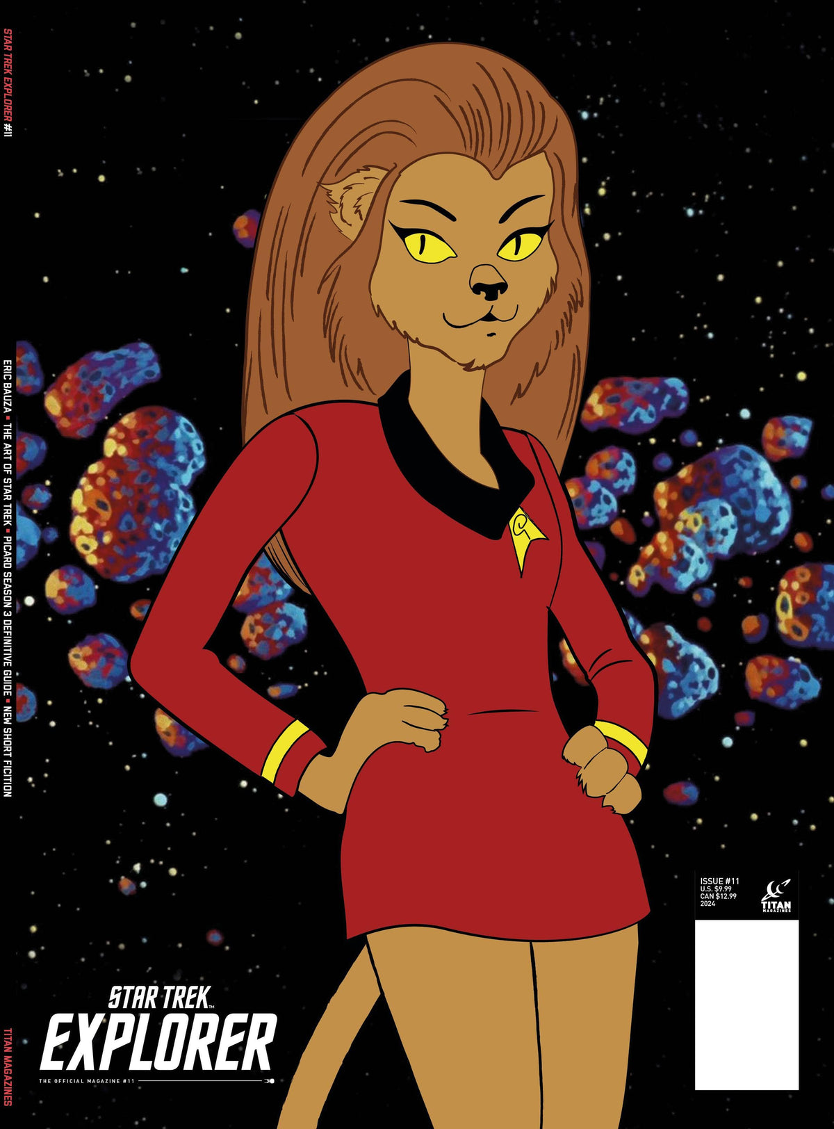 TITAN COMICS Comic Books STAR TREK EXPLORER MAGAZINE #11 PX ED 07391701005961 FEB240571