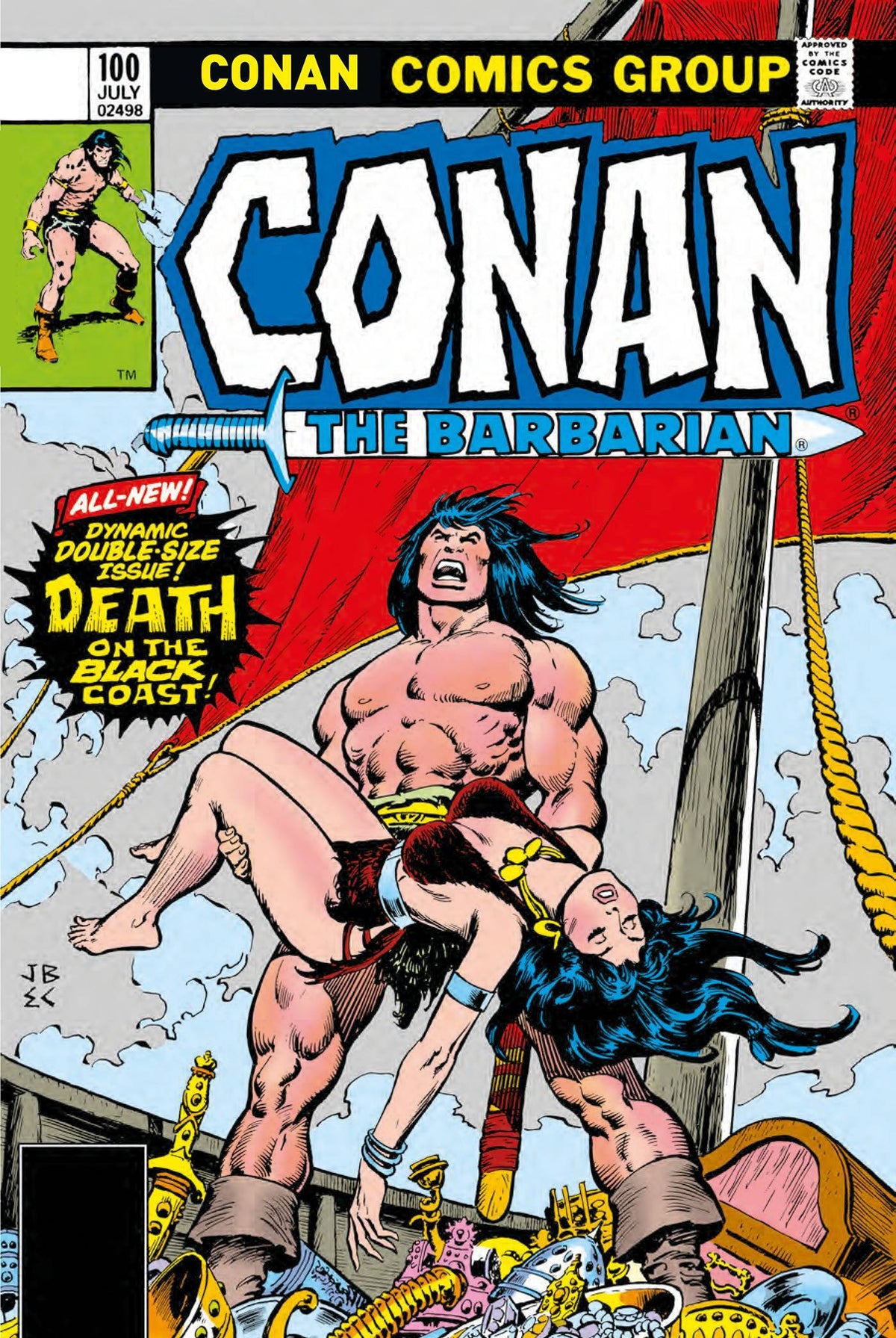 TITAN COMICS Graphic Novel CONAN BARBARIAN ORIG OMNIBUS REG GN VOL 04 (MR) 9781787744103 JUN240414