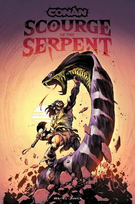 Titan Comics Graphic Novel CONAN THE BARBARIAN SCOURGE OF THE SERPENT TP VOL 01 REGULAR EDITION ROBERTO DE LA TORRE (MR) 9781787746435 0326TN1020