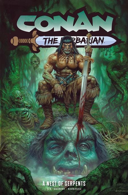 Titan Comics Graphic Novel CONAN THE BARBARIAN TP VOL 06 A NEST OF SERPENTS DIRECT MARKET EDITION GREG STAPLES CVR (MR) 9781787744684 1125TN0911