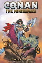 Titan Comics Graphic Novel CONAN THE MINISERIES OMNIBUS HC REGULAR EDITION PAOLO PARENTE (MR) (Release Date: 10/07/2026) 9781787744844 0826TN1250