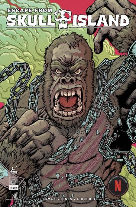 Titan Comics Graphic Novel ESCAPE FROM SKULL ISLAND TP REGULAR EDITION MARIA WOLF (Release Date: 10/14/2026) 9781787743922 0726TN1300