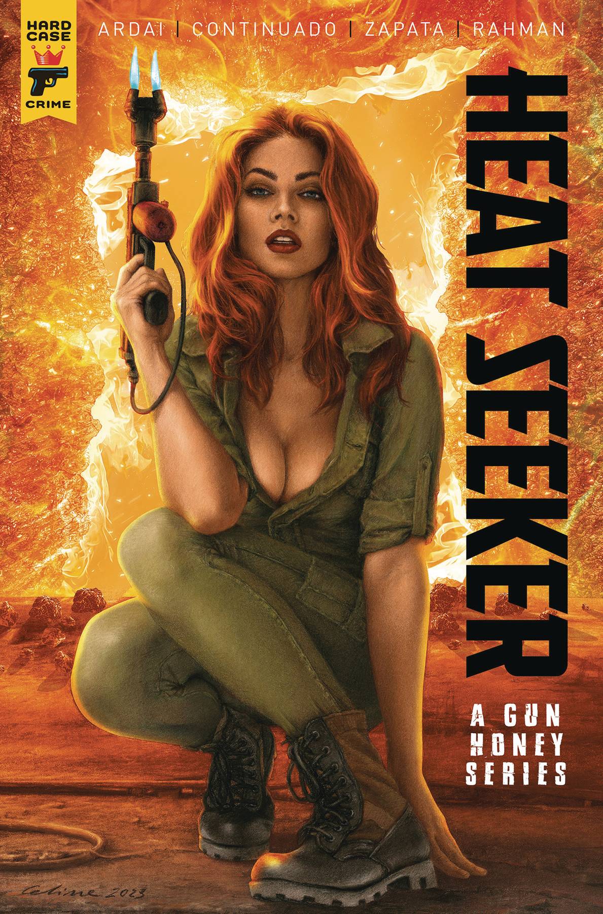 TITAN COMICS Graphic Novel Heat Seeker Gun Honey Series TP Vol 01 Regular ED (MR) 9781787740914 AUG231033