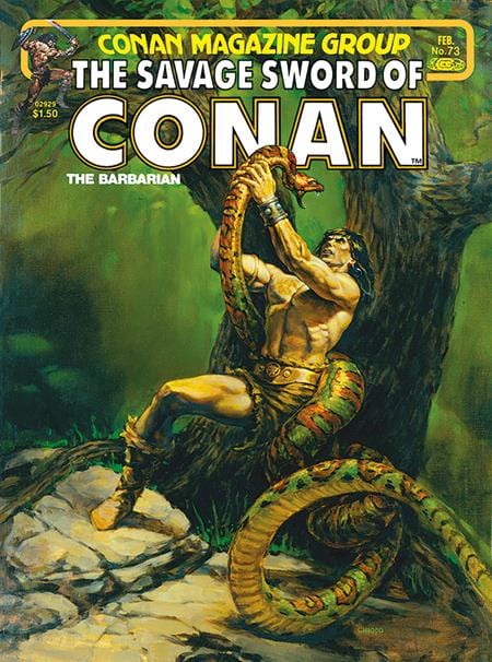 Titan Comics Graphic Novel SAVAGE SWORD OF CONAN THE ORIGINAL COMICS OMNIBUS HC VOL 06 DIRECT MARKET EDITION JOE CHIODO CVR (MR) 9781787745124 0625TN673