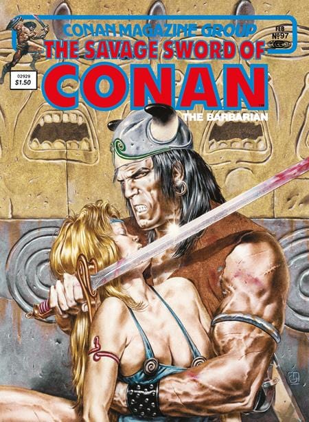Titan Comics Graphic Novel SAVAGE SWORD OF CONAN THE ORIGINAL COMICS OMNIBUS HC VOL 07 DIRECT MARKET EDITION CVR (MR) 9781787745148 1025TN0959