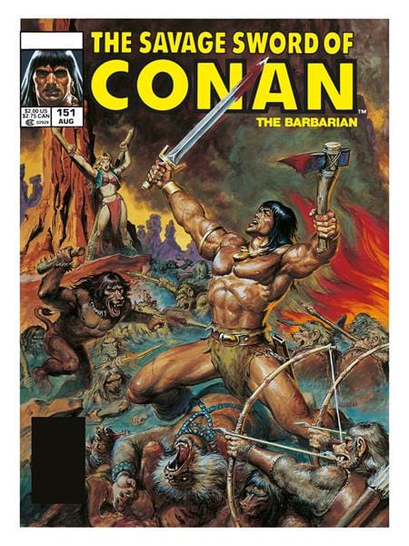 Titan Comics Graphic Novel SAVAGE SWORD OF CONAN THE ORIGINAL COMICS OMNIBUS HC VOL 11 DIRECT MARKET EDITION DOUG BEEKMAN CVR (MR) 9781787744981 0925TN1007