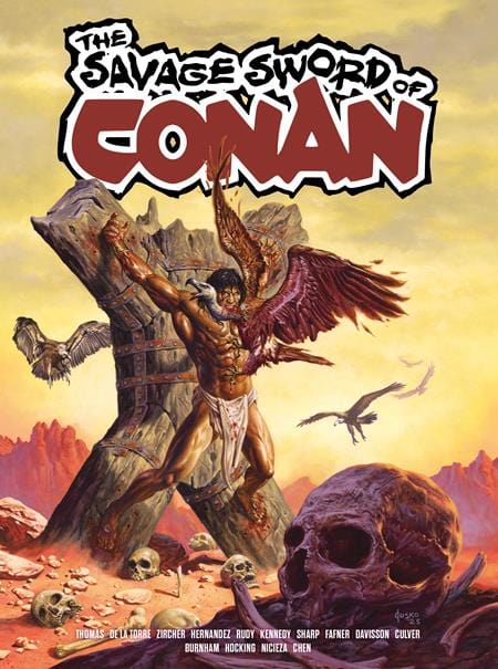 Titan Comics Graphic Novel SAVAGE SWORD OF CONAN TP VOL 03 DIRECT MARKET EDITION JOE JUSKO CVR (MR) 9781787744943 0825TN1118