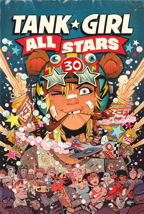 Titan Comics Graphic Novel Tank Girl: Tank Girl All Stars 9781785864803 PRH-9781785864803
