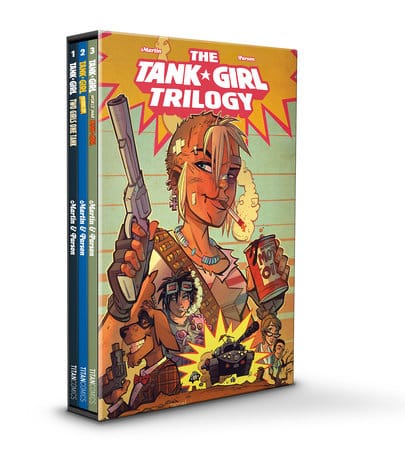 Titan Comics Graphic Novel Tank Girl Trilogy Slipcase Set 9781787744929 PRH-9781787744929