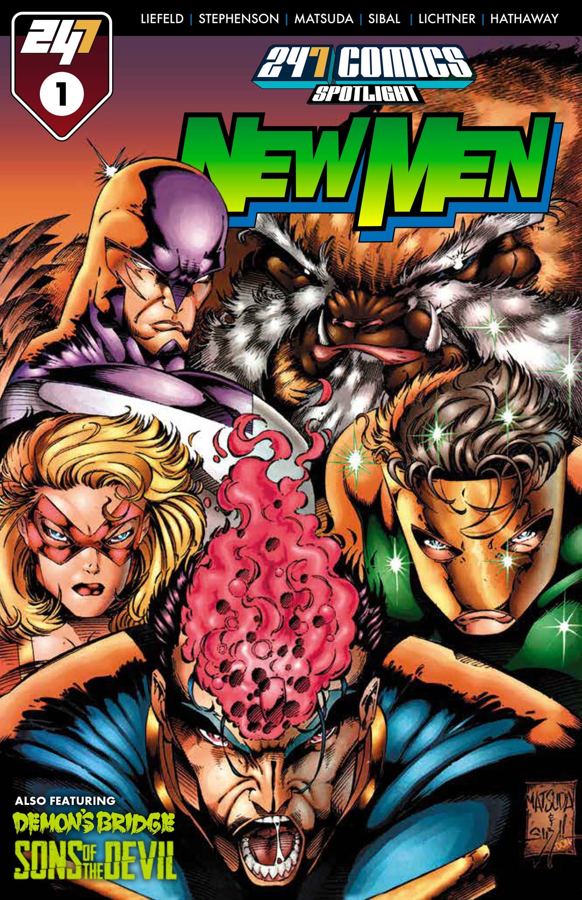 Tokyopop Comic Books 247 Comics Presents / Spotlight #1 Cover E - NEWMEN (Release Date: 11/04/2026) 85007366406301081 PRH-85007366406301081