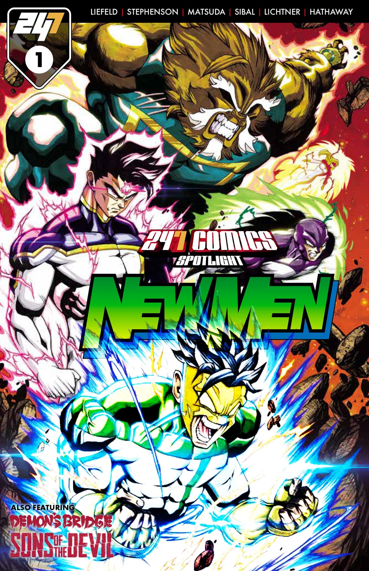 Tokyopop Comic Books 247 Comics Presents / Spotlight #1 Cover F - NEWMEN Manga Var (Release Date: 11/04/2026) 85007366406301091 PRH-85007366406301091