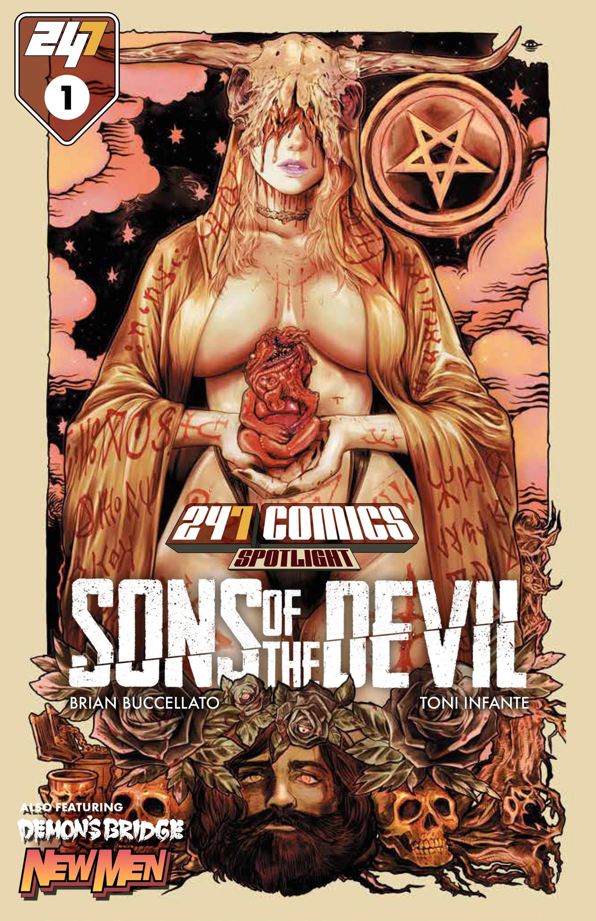 Tokyopop Comic Books 247 Comics Presents / Spotlight #1 Cover H - Sons of the Devil Manga Var (Release Date: 11/04/2026) 85007366406301111 PRH-85007366406301111