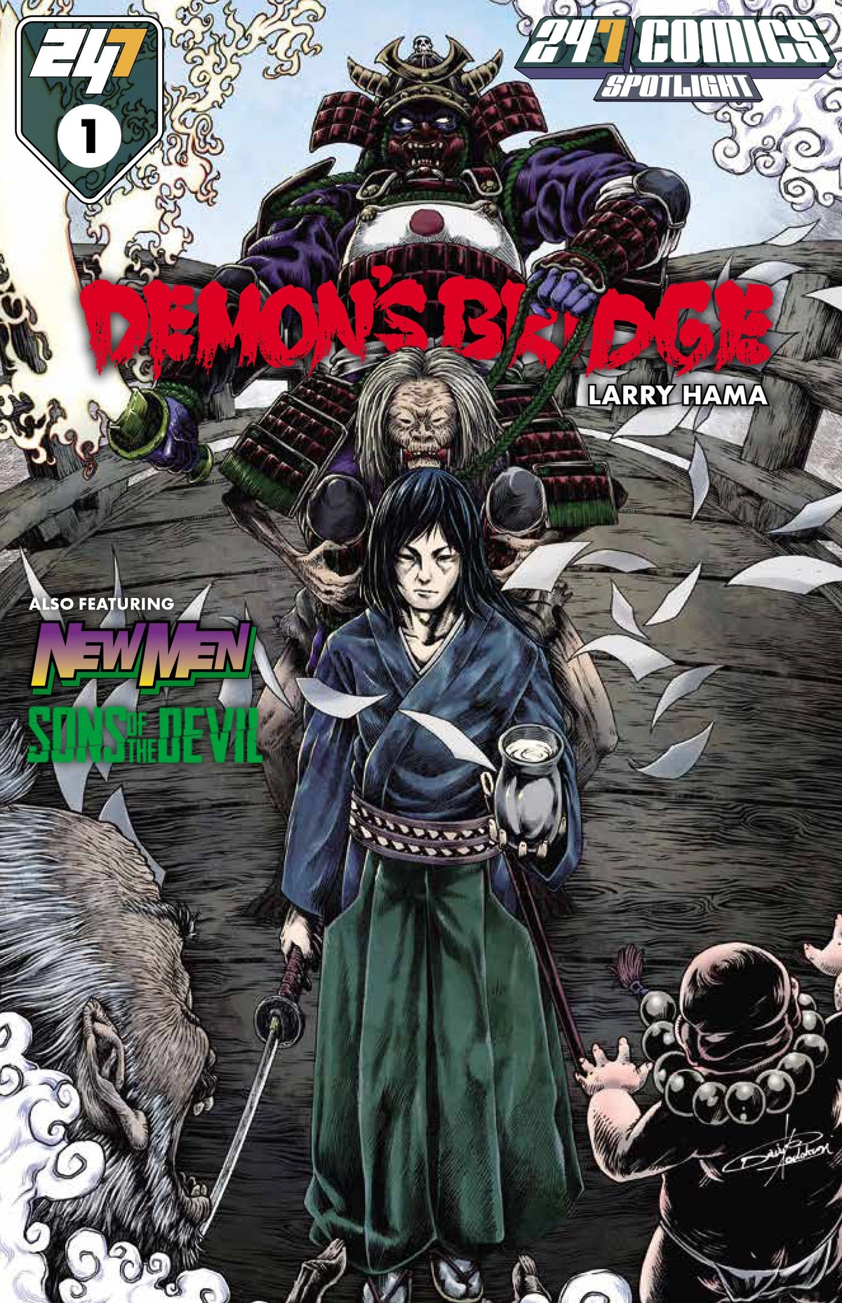 Tokyopop Comic Books 247 Comics Presents / Spotlight #1 Cover J - Demon's Bridge Manga Var (Release Date: 11/04/2026) 85007366406301131 PRH-85007366406301131