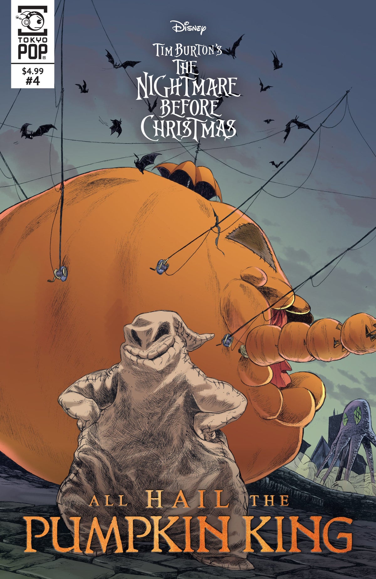 Tokyopop Comic Books Disney Tim Burton's The Nightmare Before Christmas: All Hail the Pumpkin King, Issue #4 (Release Date: 10/14/2026) 64557390089200411 PRH-64557390089200411