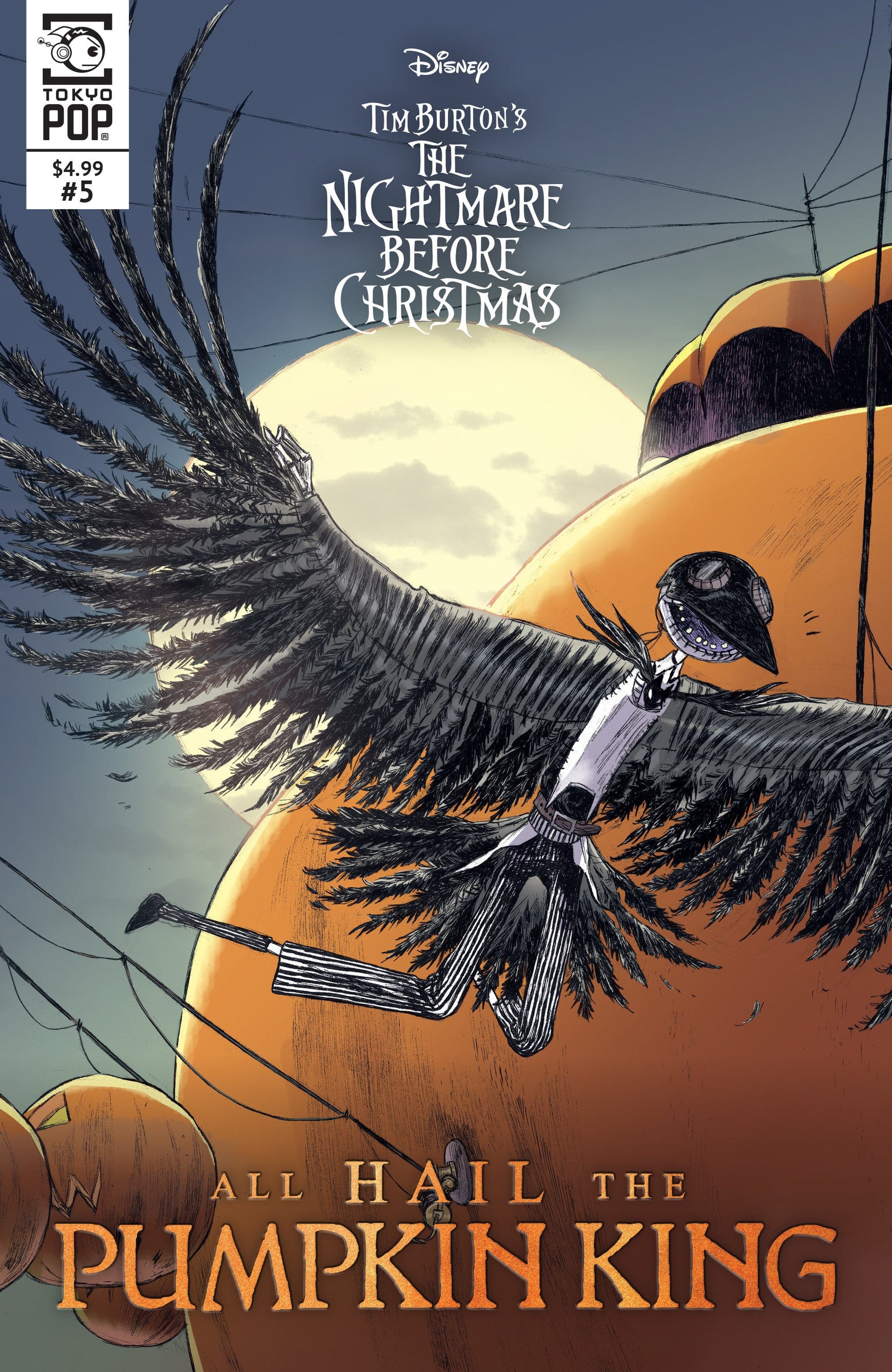 Disney Tim Burton's The Nightmare Before Christmas: All Hail the Pumpkin King, Issue #5 (Release Date: 11/11/2026)