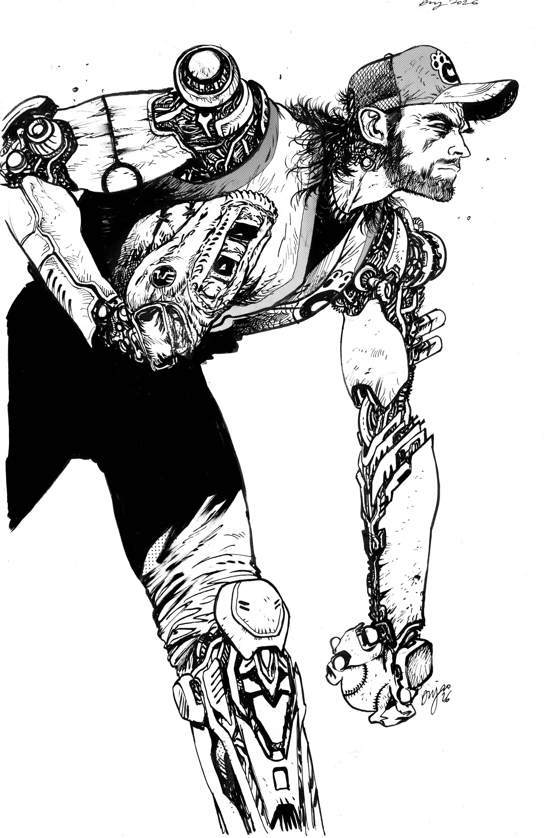 247 COMICS Presents / Spotlight #1 Cover M - 1:100 Daniel Warren Johnson Var B&W/Virgin (Release Date: 11/04/2026)