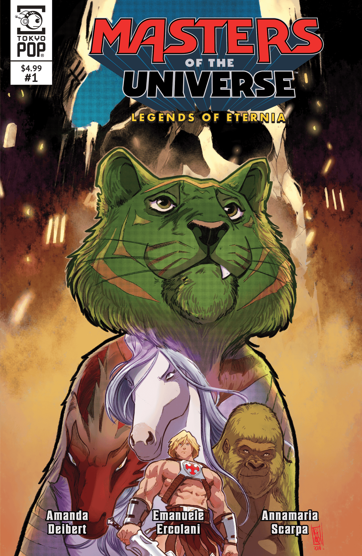 Tokyopop Comic Books Masters of the Universe: Legends of Eternia, Issue #1 64557390096000111 PRH-64557390096000111
