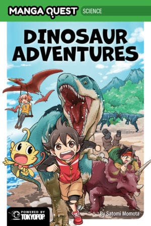 Tokyopop Graphic Novel Manga Quest Science: Dinosaur Adventures 9781427887139 PRH-9781427887139
