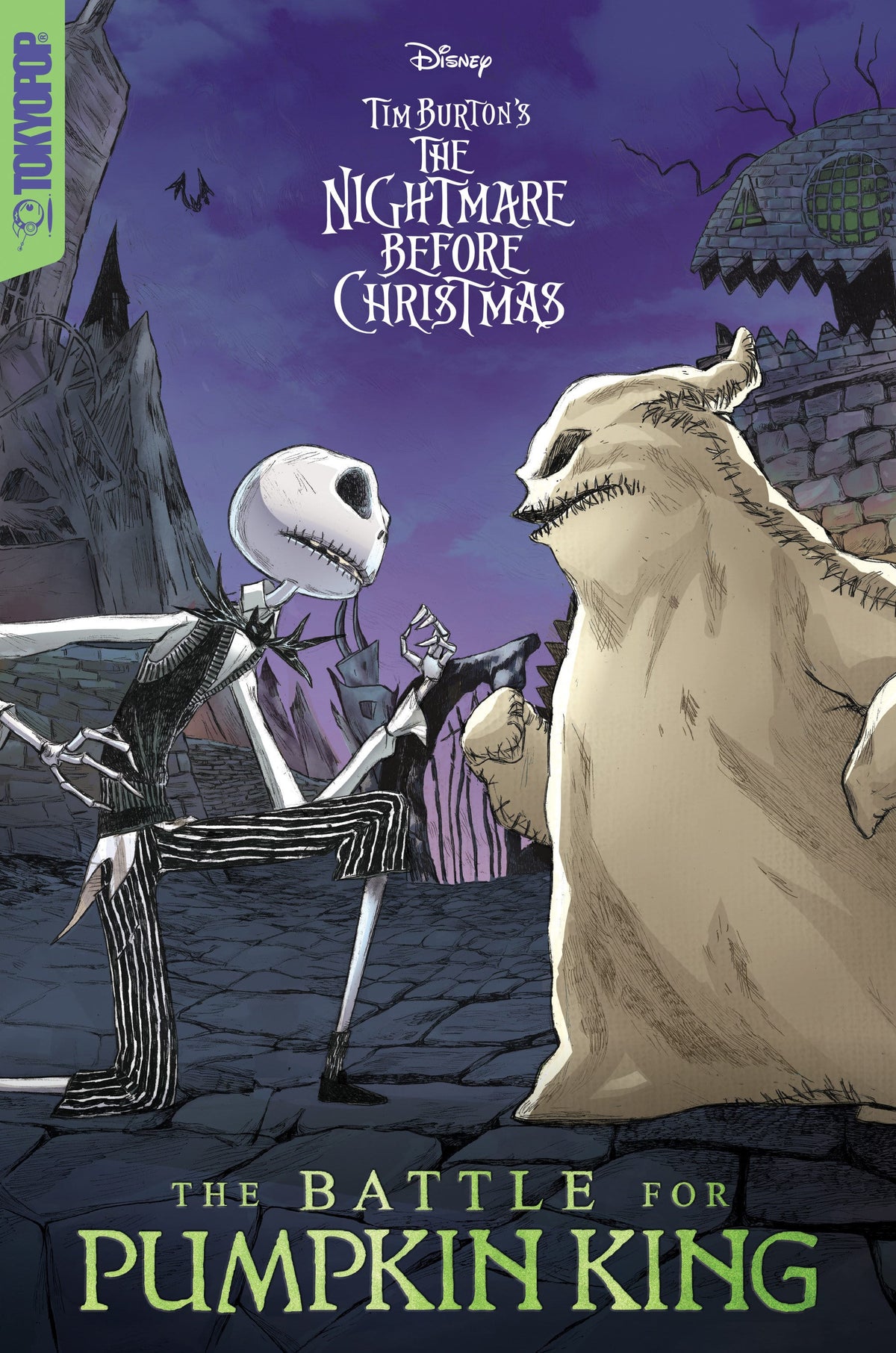 Tokyopop Manga Disney Manga: Tim Burton's The Nightmare Before Christmas - The Battle for Pumpkin King HC 9781427884282 PRH-9781427884282