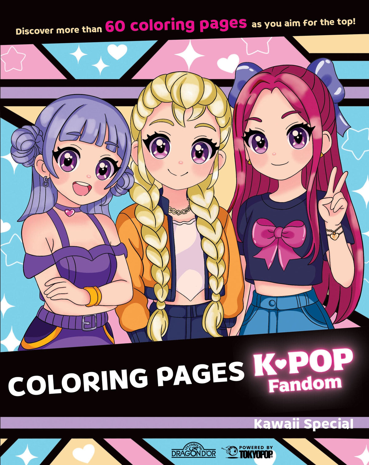 Tokyopop Manga K-Pop Fandom Coloring Pages: Kawaii Special 9781427888648 PRH-9781427888648