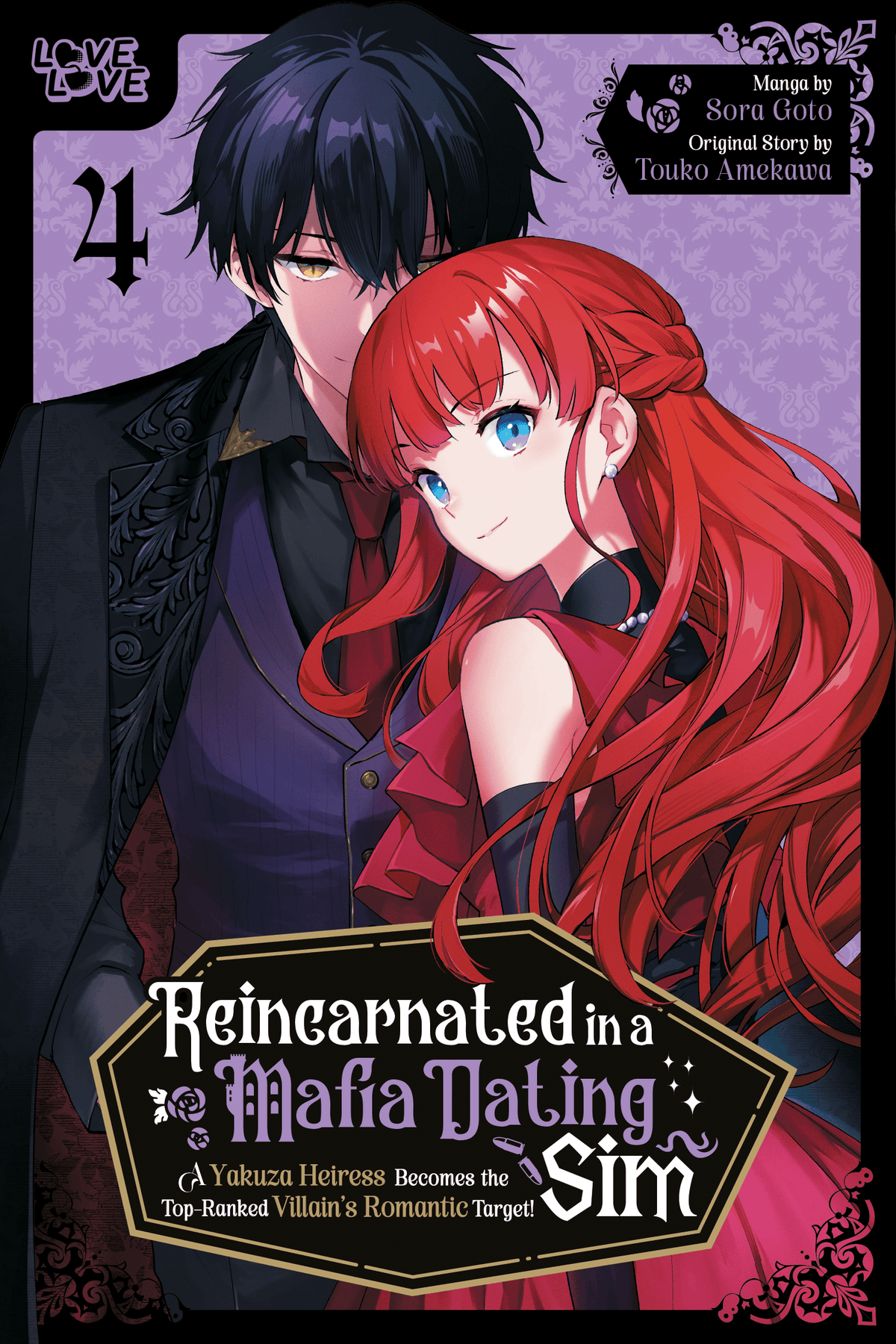 Tokyopop Manga Reincarnated in a Mafia Dating Sim, Volume 4 9781427885791 PRH-9781427885791