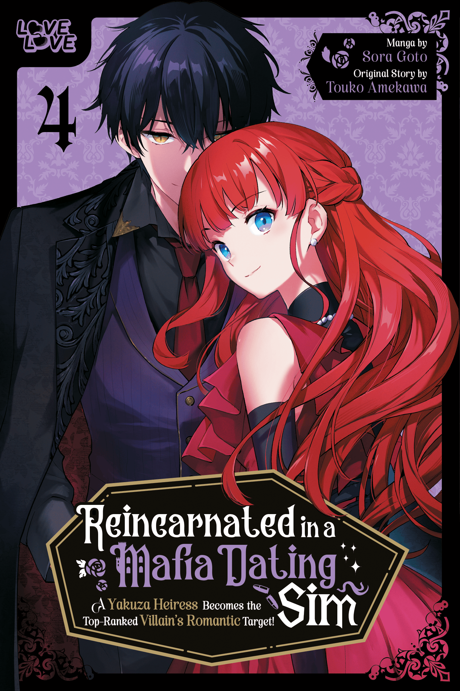 Tokyopop Manga Reincarnated in a Mafia Dating Sim, Volume 4 9781427885791 PRH-9781427885791